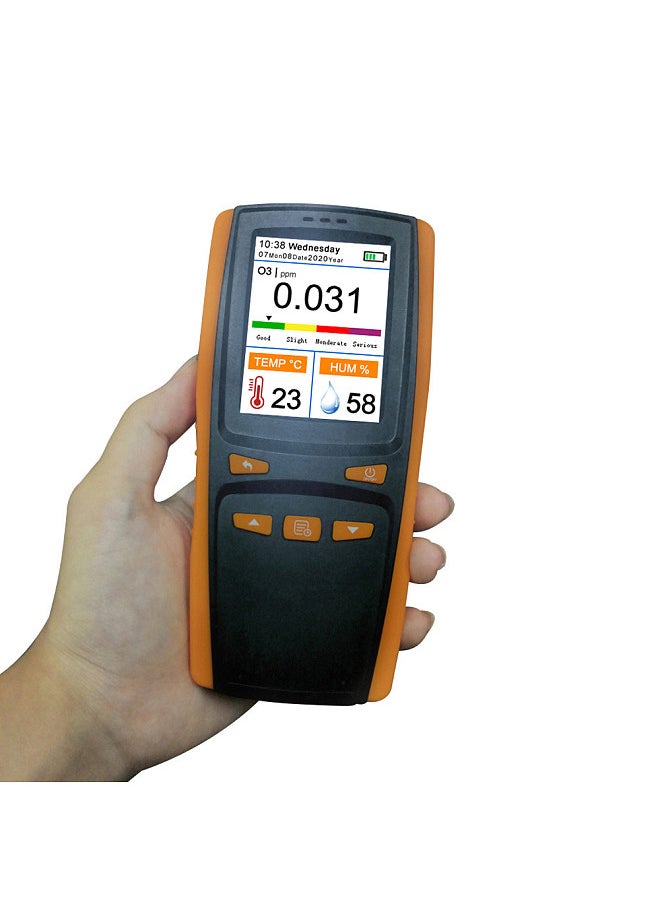 Generic - Portable Ozone Analyzer Multifunctional O3 Ozone Meter Air Detector Intelligent Sensor Ozone Meter Air Quality Pollution Monitor - Image 1