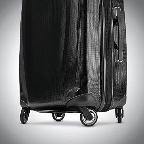 Samsonite حقائب سامسونايت وينفيلد 3 DLX الصلبة القابلة للتوسيع مع عجلات دوارة، سوداء، حقيبة يد 20 بوصة - Image 4