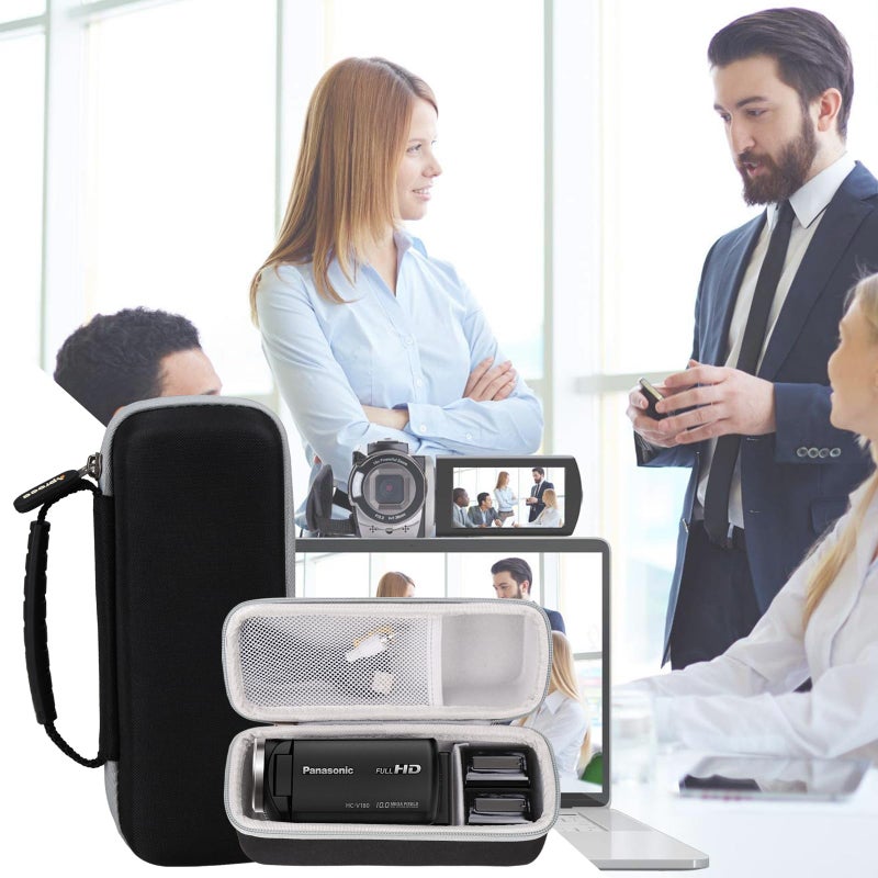 Aproca حقيبة سفر صلبة من أبرواكا، لكاميرا باناسونيك فول إتش دي HC-V785 / HC-V180K / HC-W580K / HC-V380K وكاميرات الفيديو الملحقة بها - Image 4