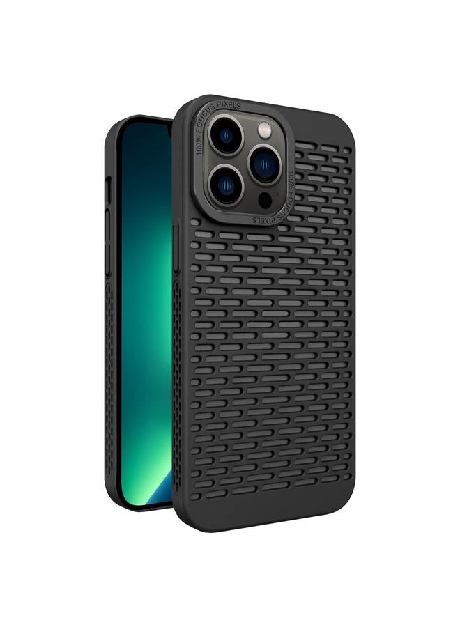 Zaboon Case For iPhone 13 Pro Max Hollow Heat Dissipation TPU Phone Case - Image 1