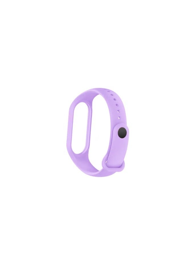 CATANES Xiaomi Mi Band 7 Replacement Strap Soft Silicone Watch Band Sport Wristband Bracelet Compatible with Mi Band 7 Smart Fitness Tracker 2022 Release Purple - Image 2