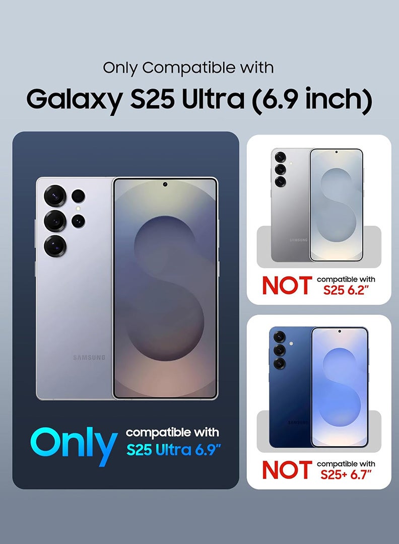 Theodor Protective Slim Fit Case Liquid Silicone Cover with Full Body Protection Anti-Scratch Shockproof Case For Samsung Galaxy S25 Ultra (Blue) - Treat people with kindness-01 - White  - Image 2