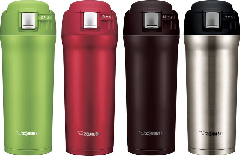 Zojirushi Stainless Steel Travel Mug, 16 oz, Lime Green - Image 3