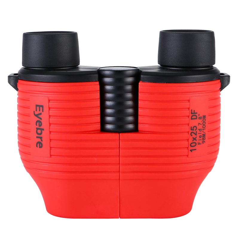 Generic Aiborui 10X25 automatic focusing focus-free binocular telescope high power HD portable glasses Rose Red - Image 3