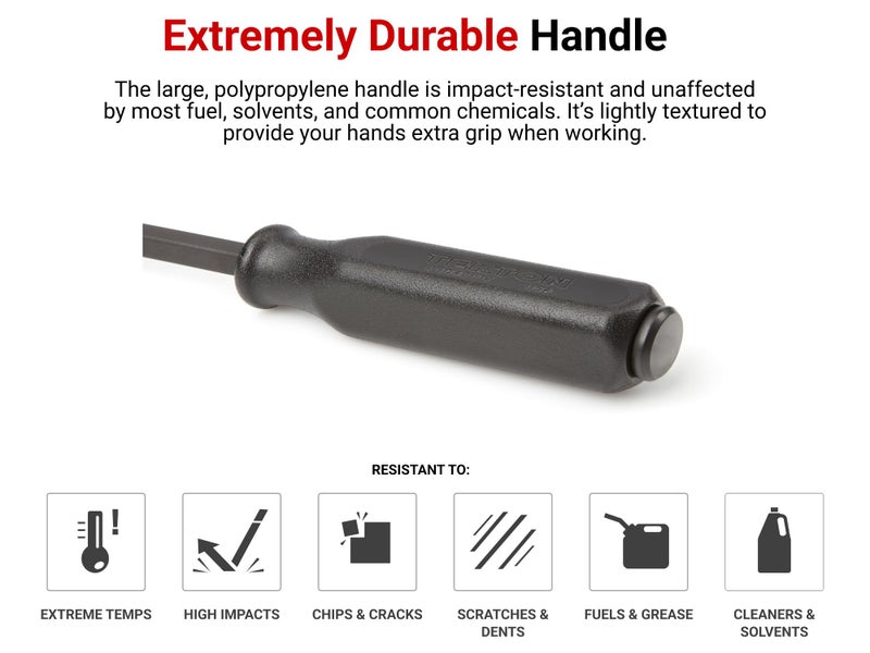 TEKTON 25-Inch Angled Tip Handled Pry Bar with Striking Cap | LSQ42025 - Image 5