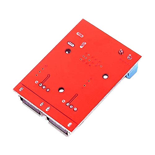 REES52 LM2596 LM2596S Dual USB DC-DC 9V 12V 24V 36V to 5V 3A Step Down Buck Converter Board Car Charger Solar Power Supply Module - Image 2