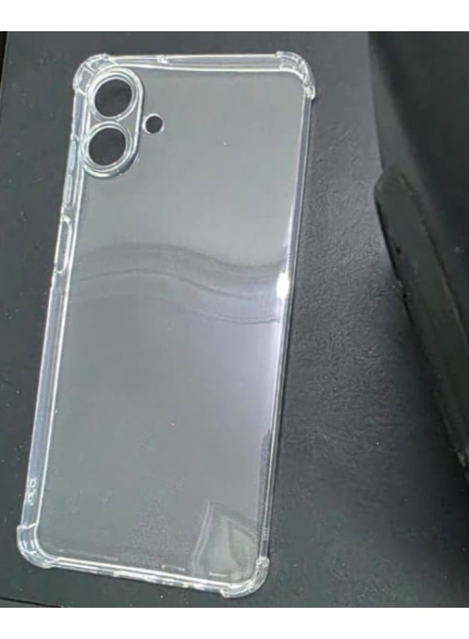 Samsung Galaxy A07 Shock Proof Case Cover - Ultra Clear, Durable & Accurate Cut-outs - Scratch, Dust & Smudge Protection - Clear Silicon Back Cover for Samsung Galaxy A07 - Image 3