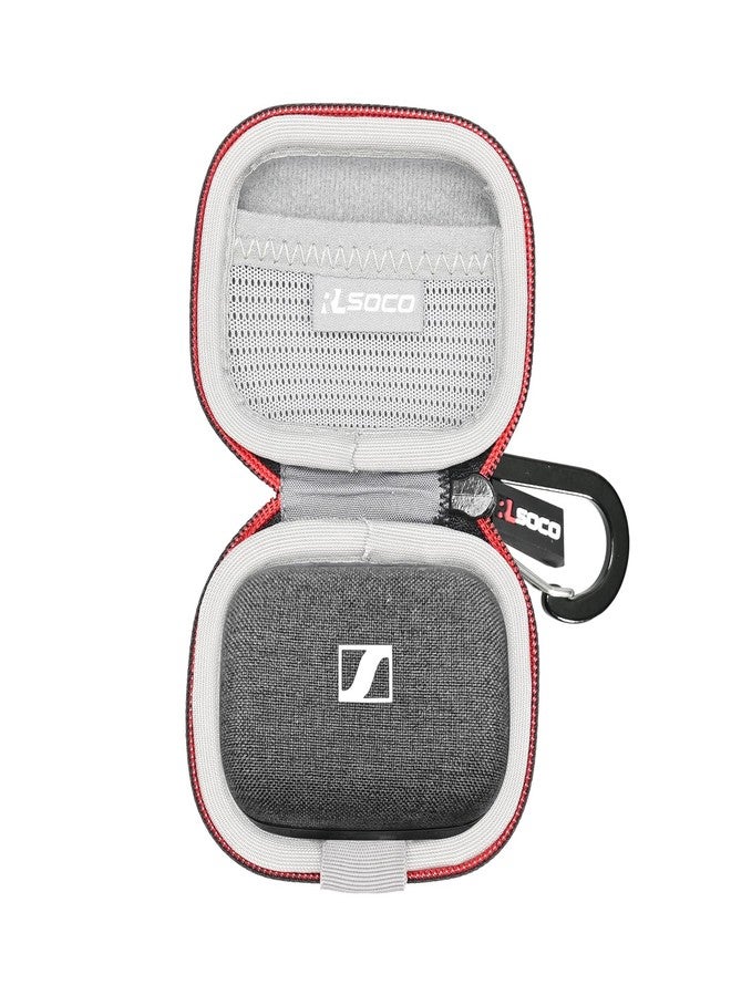 RLSOCO Hard Case for Sennheiser Momentum True Wireless 4/3 Smart Earbuds (Black) - Image 1