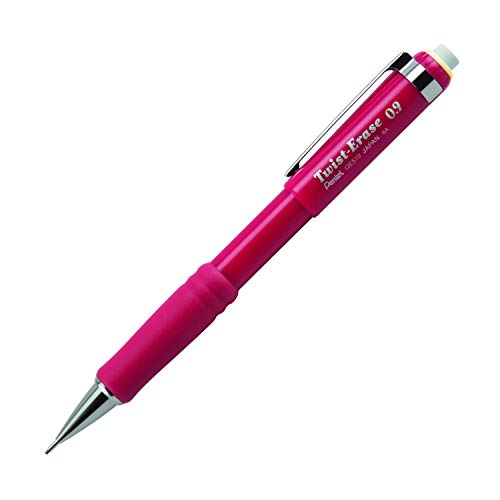 Pentel TwistErase III Mechanical Pencil 09mm Red Barrel - Image 1