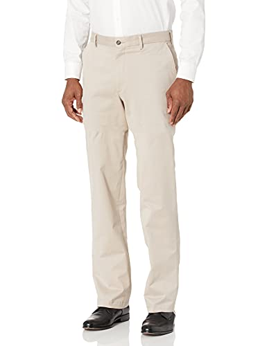 Vintage 1946 Men's Classic Stretch Twill Pant, Khaki,30 - Image 3