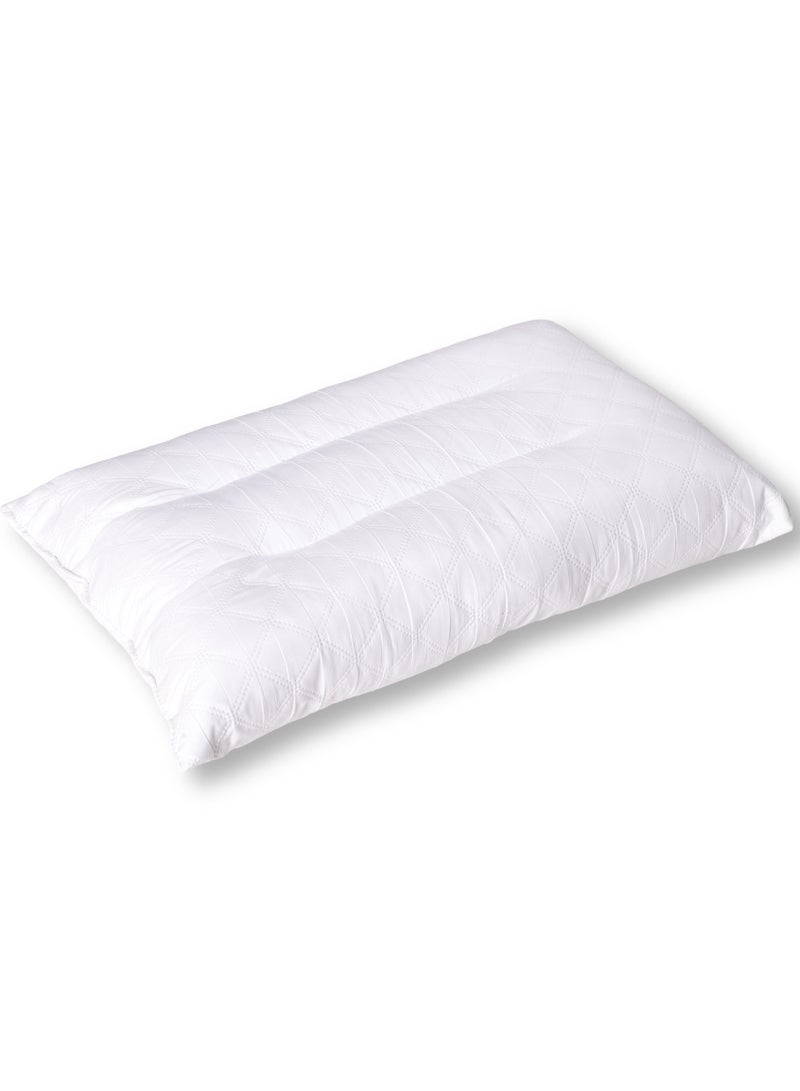 1000g white polyester stuffed pillow 