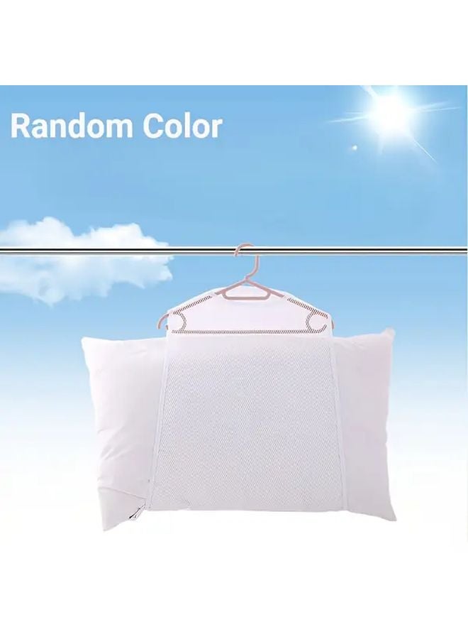 1pc Assorted Color Laundry Drying Net For Pillows And Toys Fabric Care Space Saving Organizer Bag - Image 1