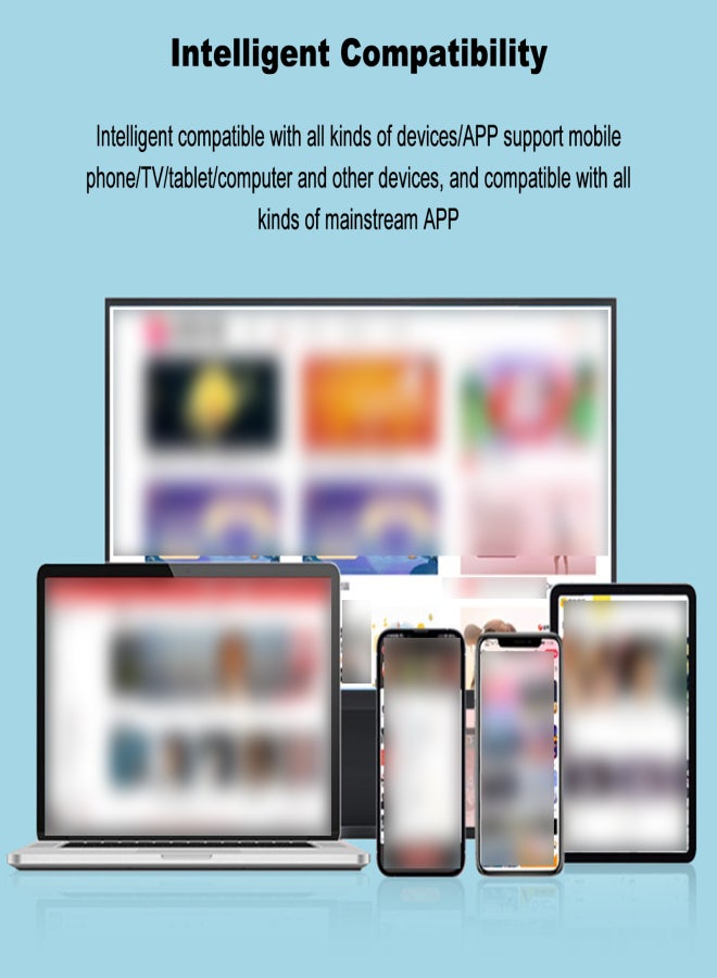 Karaoke Machine with Wireless Microphone Portable for Adults & Kids BT Karaoke Speaker RGB Lights Speaker Supports TF Card Type-C Headphone Auxin Monitoring for Party Meeting - Image 3