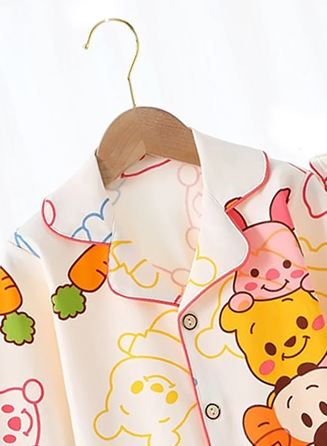 LITTLE SURPRISE BOX Little Surprise Box, Bear & Friends soft Cotton Kids Nightsuit-3-4 Y