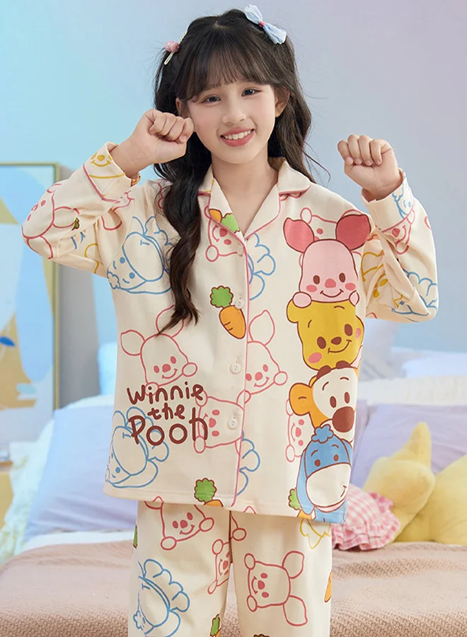 LITTLE SURPRISE BOX Little Surprise Box, Bear & Friends soft Cotton Kids Nightsuit-3-4 Y