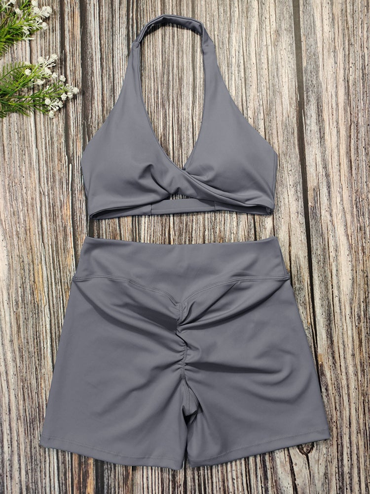 Women's Bikini Sets Summer 2 Pieces Swimsuit Quick Drying Beach Wear Breathable Swimwear Set - Image 4