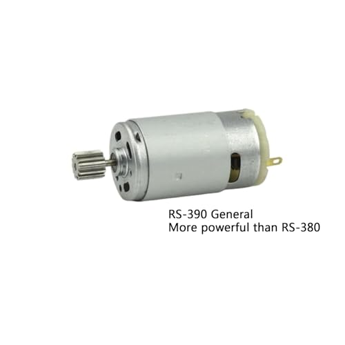 CHANCS Torque Magnetic Mini Electric Motor 390 DC 6V 19000RPM with 12-Tooth Gear for DIY Toys Cars with Replace RS-380 - Image 4