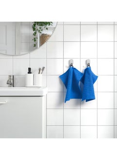 زبون منشفة، أزرق فاتح، 30×30 سم  - Image 3