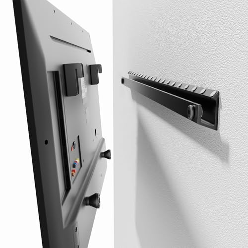 Auoace No Stud TV Wall Mount, 32 to 75-inch Drywall TV Bracket, Tilts Up to 5°, Low Profile Studless TVs Mount, Easy Install, Include All Hardware, Fit Most 40" 50" 55" 60" 65" 75" Smart TVs - Image 1