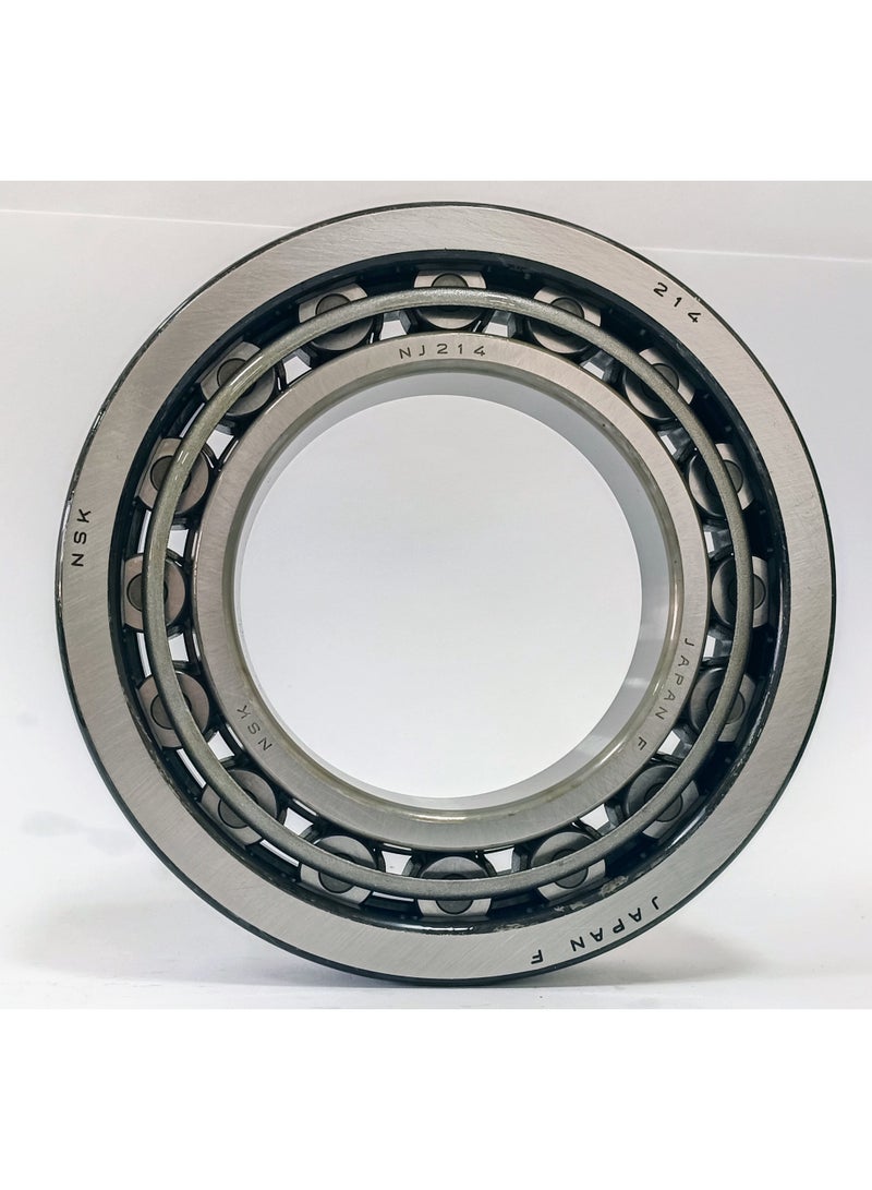 NSK ORIGINAL NSK NJ 214 W Cylindrical Roller Bearing - High Load Capacity - 70x125x24mm - Genuine Made in Japan - Image 2