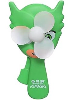 Generic Personalized toy plastic teddy bear with plastic fan - green 