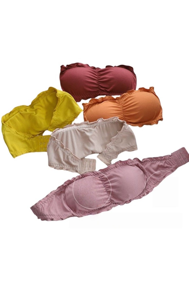 KUYING Brand New Comfortable Skin Friendly Breathable Bra Set Of 5  - Image 1