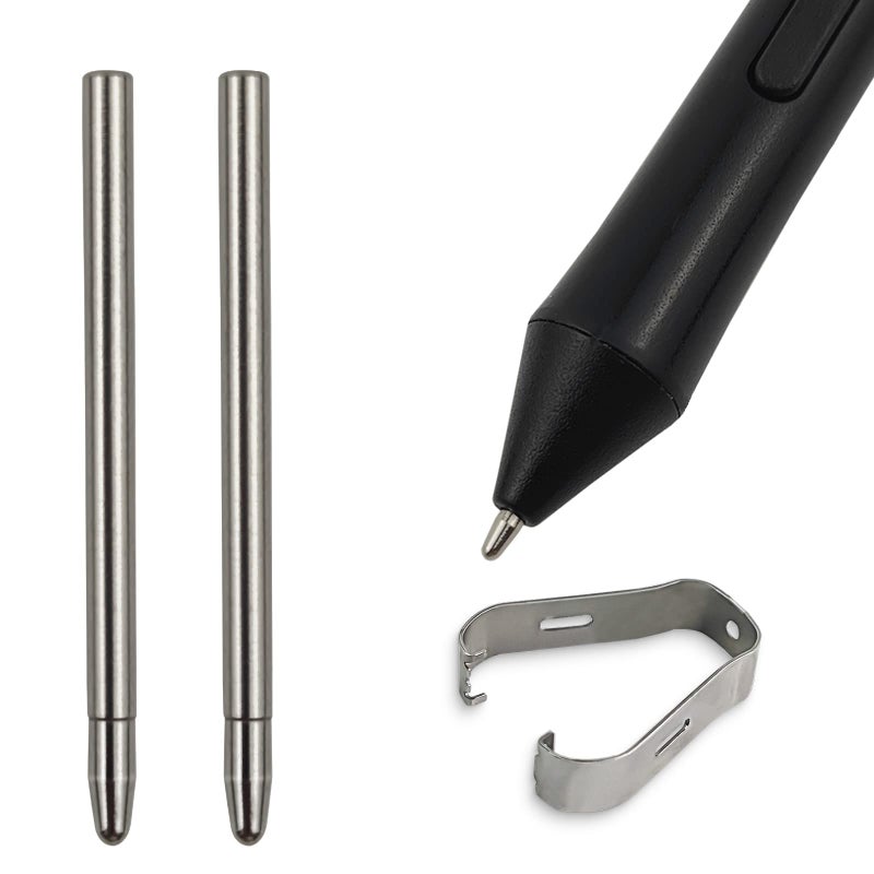 REEYEAR 2 Pack No Wear Down Titanium Alloy Standard Pencil Nibs Fits for One by WACOM Intuos Series Pen Replacement Refill Tips fits for WACOM CTL672CTL671CTL471 CTL472 - Image 3