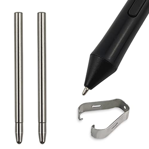 REEYEAR 2 Pack No Wear Down Titanium Alloy Standard Pencil Nibs Fits for One by WACOM Intuos Series Pen Replacement Refill Tips fits for WACOM CTL672CTL671CTL471 CTL472 - Image 1