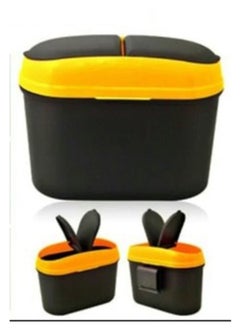NAFEH Mini Car Trash can Plastic Storage box Cup-shaped Trash Can auto Supplies trash can car Storage Accessories  - Image 1