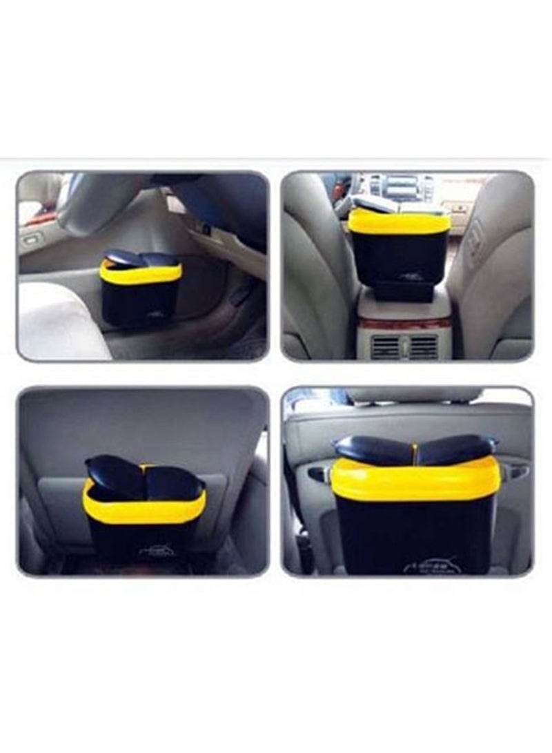 NAFEH Mini Car Trash can Plastic Storage box Cup-shaped Trash Can auto Supplies trash can car Storage Accessories - Image 2