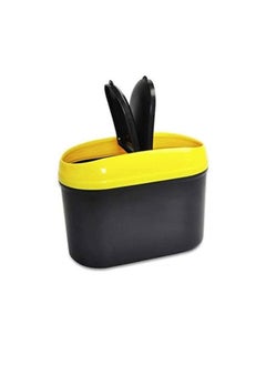 NAFEH Mini Car Trash can Plastic Storage box Cup-shaped Trash Can auto Supplies trash can car Storage Accessories  - Image 3