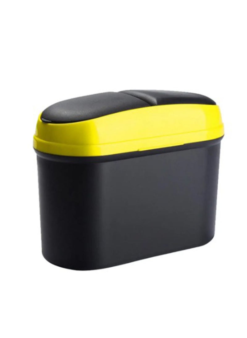 NAFEH Mini Car Trash can Plastic Storage box Cup-shaped Trash Can auto Supplies trash can car Storage Accessories - Image 4