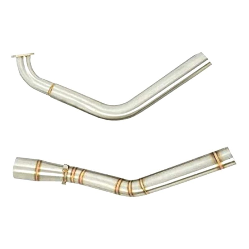 أنبوب انحناء كاتم صوت من الفولاذ المقاوم للصدأ ليمها R15 V3 T-12 (عبوة من 2)