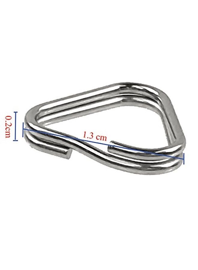 Foto&Tech 4 Pieces Lug Ring Camera Strap, Triangle Split Ring Hook, Compatible with Fujifilm Lecia Nikon Canon Sony Olympus Pentax Panasonic SLR RF Mirrorless Camera (Regular) - Image 2