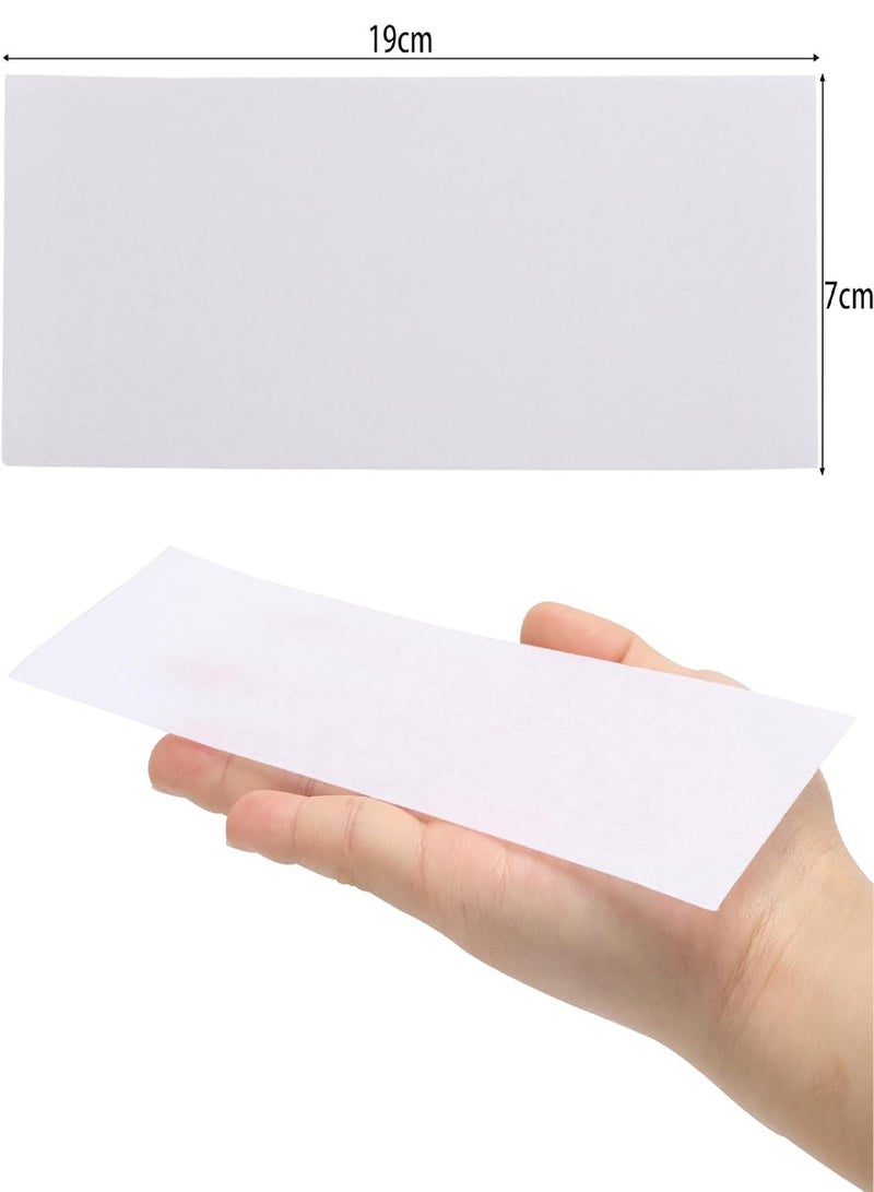AEENAA 2-Pack 200-Pieces Wax Strips Salon Non-Woven Waxing Strip Depilatory Paper - Image 4