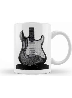 Print Shop Strat Fender Guitar Mug Porcelain