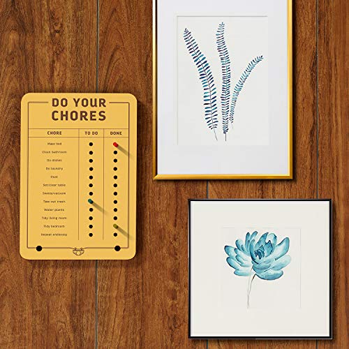 Knock Knock Do Your Chores Desktop Pegboard 6 x 9-inches - Image 3