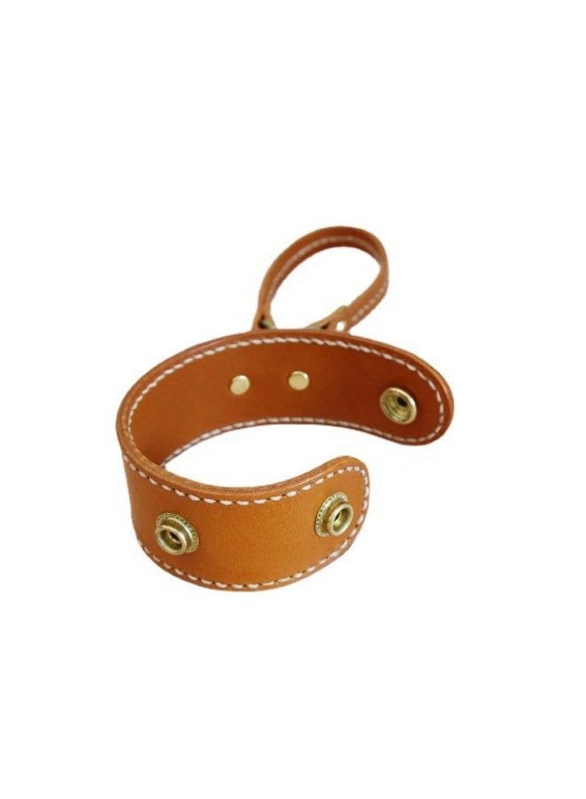 Vintage PU Leather Glove Holder - Strap Holder with Clasp for Handbag, Hat, Towel, Outdoor, Travel, Women's Bag Gift - Image 2