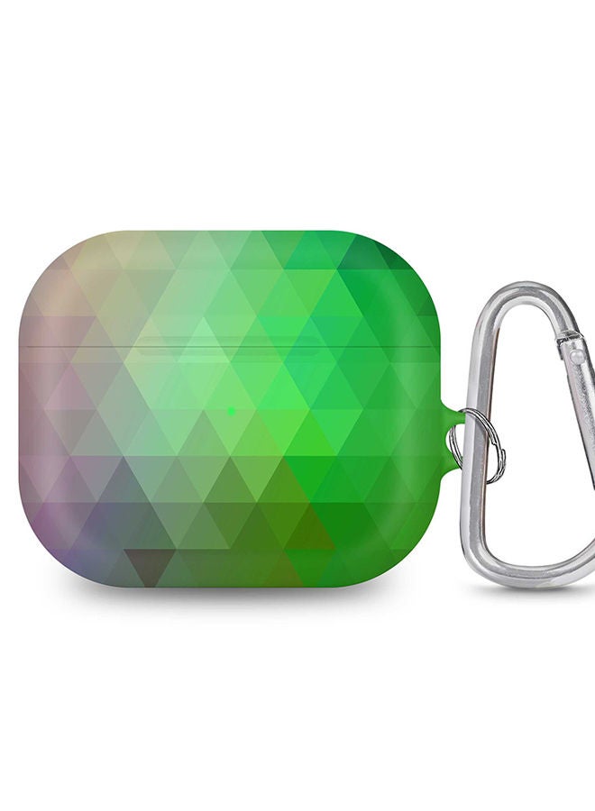 Stylizedd StylePods Case for Airpods 3rd Gen Case With Anti-Lost Keychain - Orchid Prism - Image 1