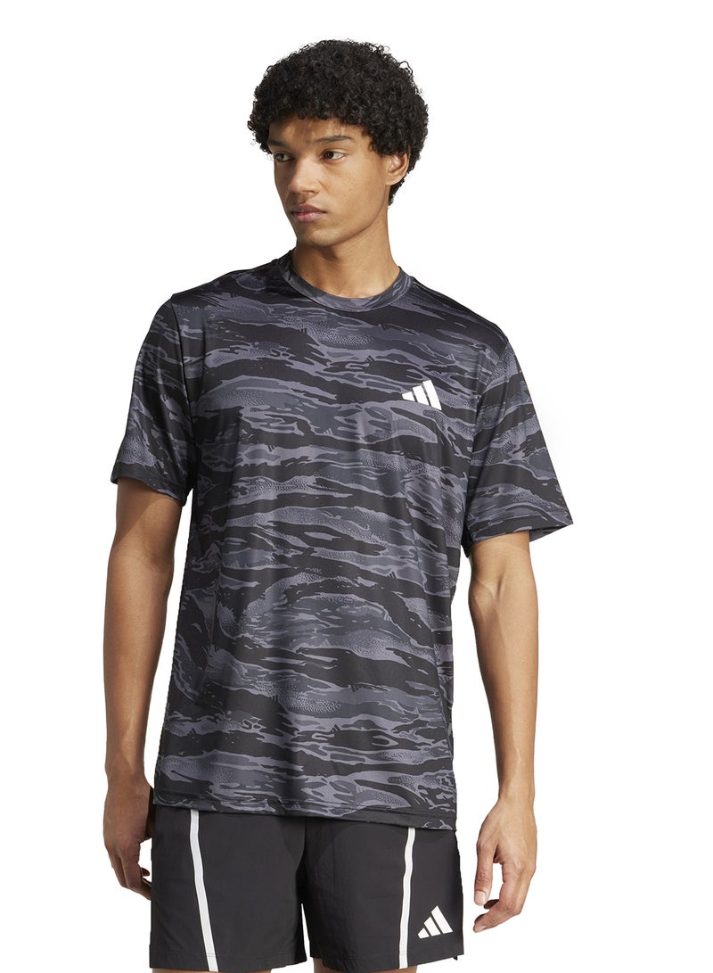 Adidas All-Over Printed T-Shirt  - Image 1