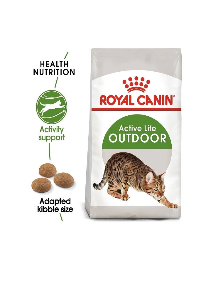 رويال كانين طعام القطط الجاف رويال كانين أكتيف لايف للأنشطة الخارجية، 2 كجم - Image 2