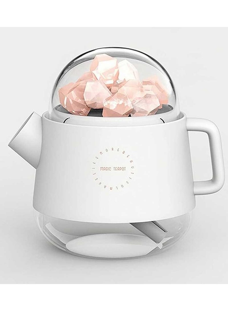 Bakhoan Crystal Salt Stone Humidifier 360mL Kettle Shape & Oil Diffuser Cool Mist Air Humidifier - Image 2