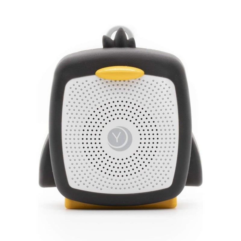 Yogasleep Pocket Baby Soother Penguin, White Noise Machine, 6 Soothing Sounds & Timer for Better Sleep, Includes Brown Noise & Lullabies, Compact Size for Travel & Child Safe, Must Have Registry Gift - Image 1