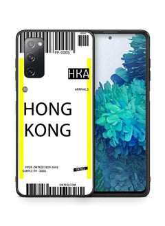 TPU Protection and Hybrid Rigid Clear Back Cover Case Hong Kong Airport for Samsung Galaxy S20 FE 4G / Galaxy S20 FE 5G / Galaxy S20 FE 2022