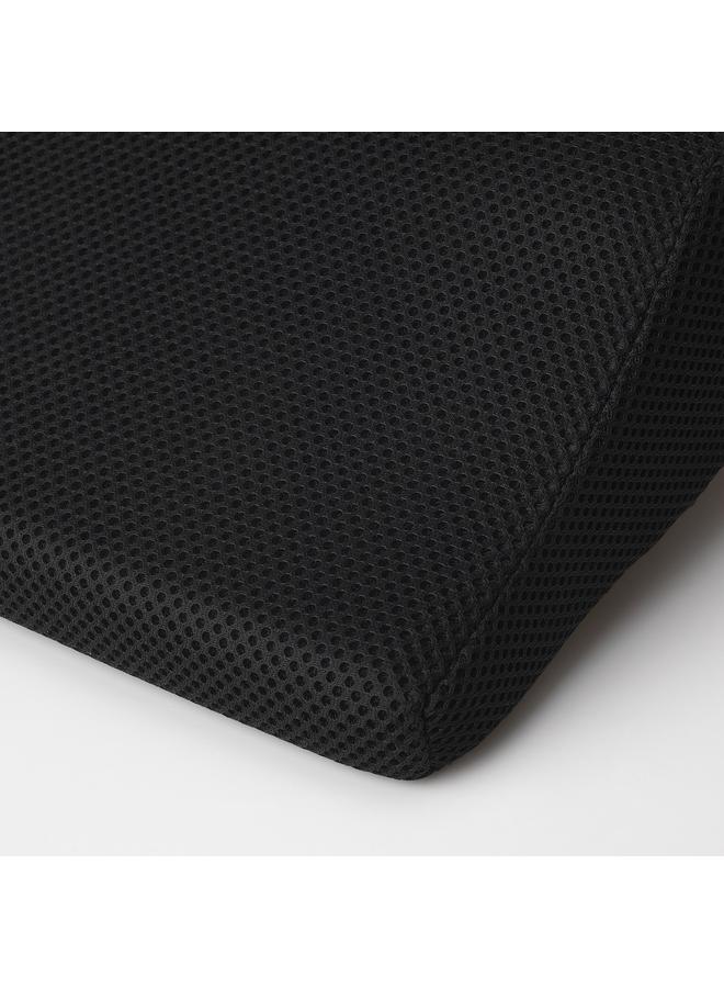 Zaboon Lumbar cushion, black, 31x23 cm - Image 2