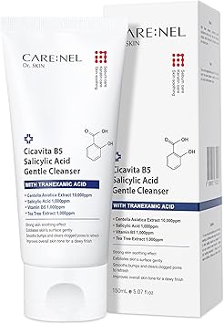 CARENEL Facial Cleanser Centella Asiatica Salicylic Acid Tranexamic Acid Hyperpigmentation Treatment Cicavita B5 150ml - Image 1