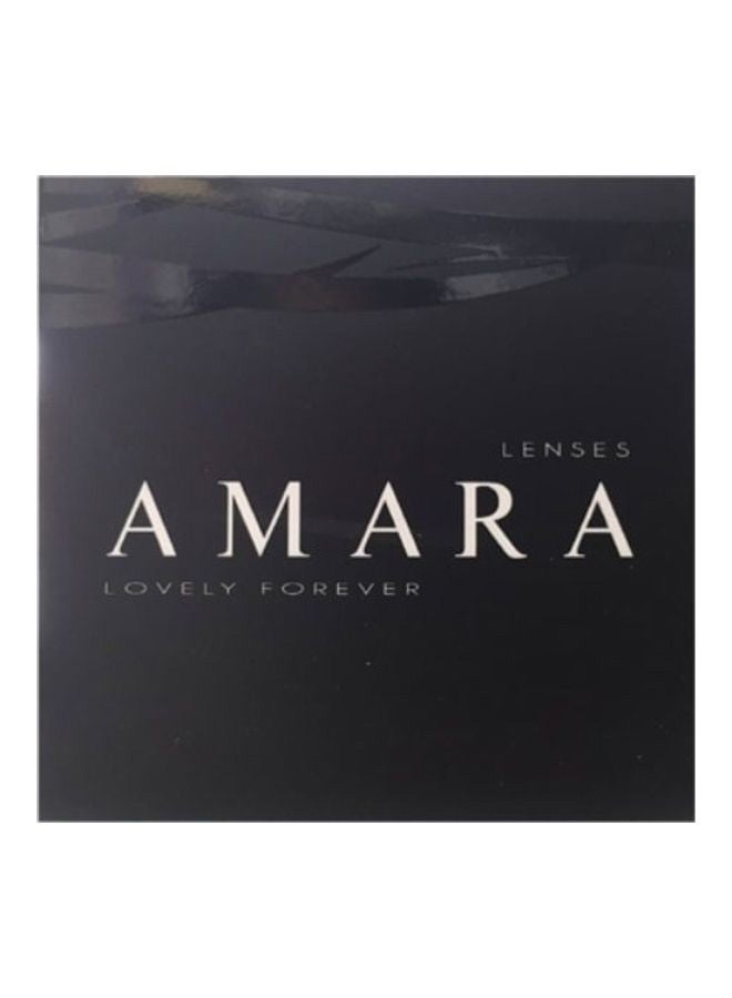 Amara Monthly Disposable Colored Contact Lenses Cool Gray - Image 2