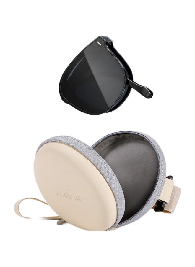 PARZIN Foldable Polarized Sunglasses, Fan Chengcheng Style, Unisex Lightweight Portable Driving Sunglasses For Men And Women, 91690 - Image 3