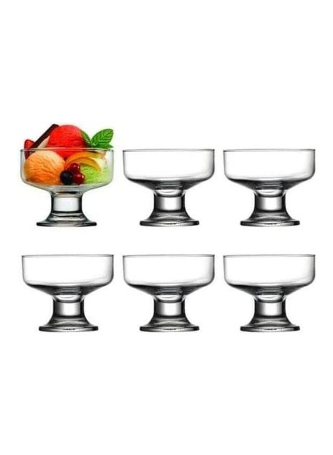 Pasabahce Ice Ville Ice Cream Cup Set Of 6 Cups Turkey Origin 81mm - Image 1