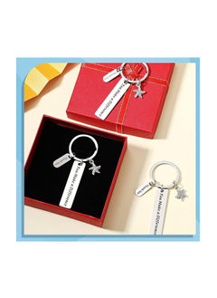 SYOSI 6 Thank You Keychains – Engraved Stainless Steel Gifts for Coworkers, Teachers, Doctors, and Employees  - Image 4
